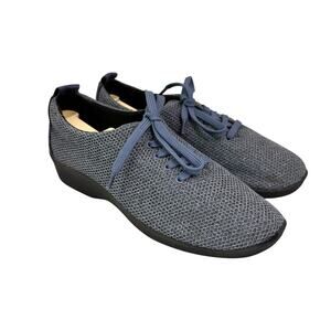 Arcopedico Women's Net 3 Knit Tie Shoe size 41 indigo blue